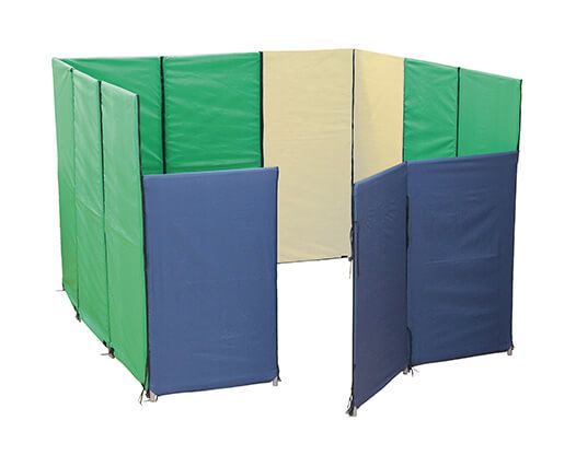 パーティション（防災用）