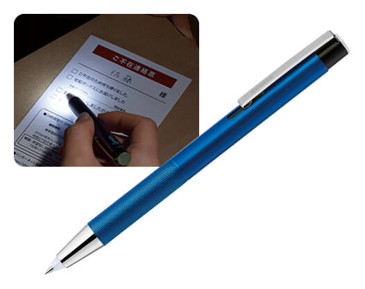 ライト付ボールペン