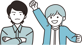 青雲クラウン　岩崎さん、金城さん