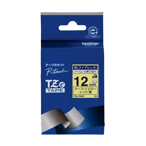 ブラザー販売 ファブリックテープ TZe－FA63 1巻 TZe